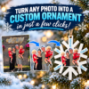 Custom Photo Ornament